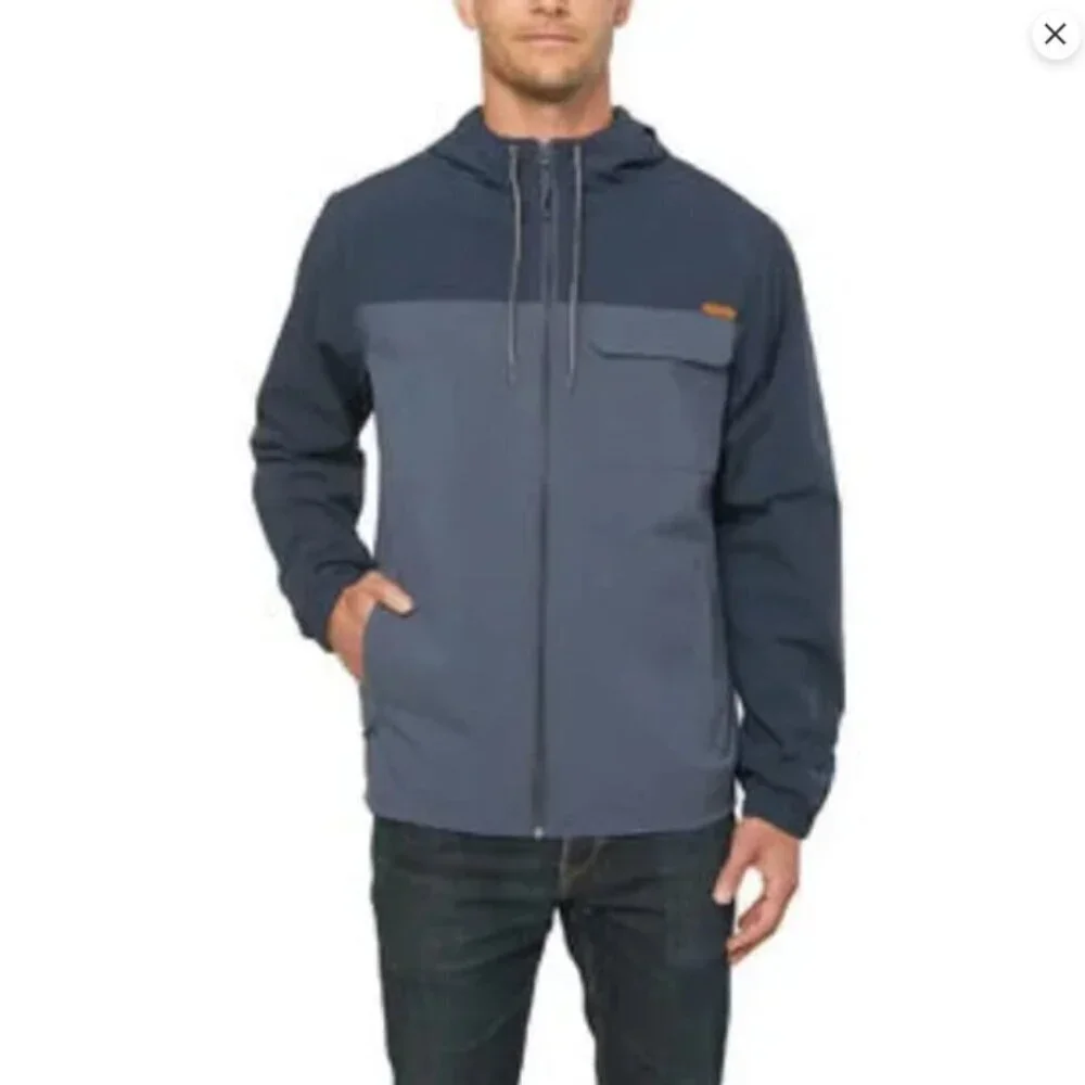 Voyager Mens Blue Windbreaker XL